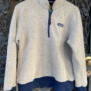 Women's Woolyester Fleece Pullover in Oatmeal Heather (size S)